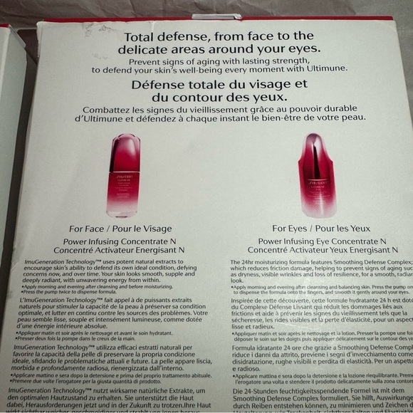 2 x Shiseido ultimune power infusing duo - Picture 4 of 6